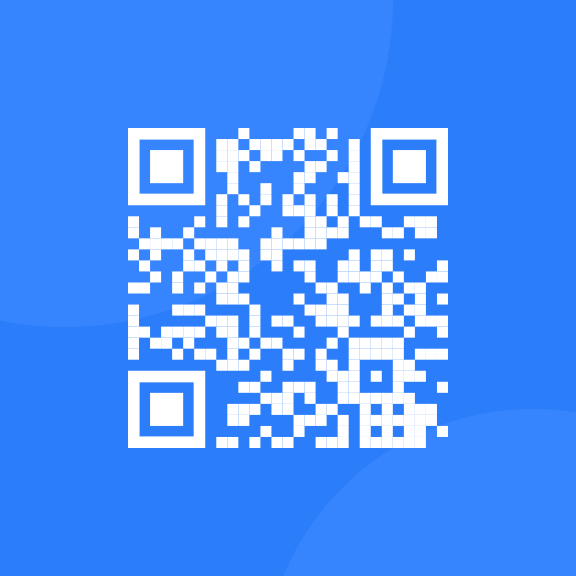 QR code leading to front end mentor website